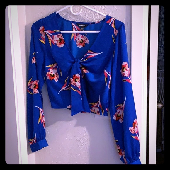 Express Tops - Express Crop Blouse